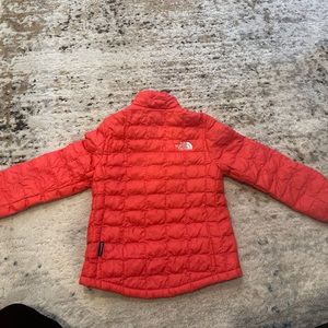 Girls thermoball zip up jacket